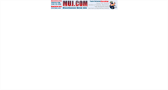 Desktop Screenshot of muj.com