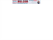 Tablet Screenshot of muj.com