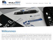 Tablet Screenshot of muj.de